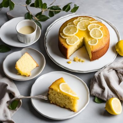 کیک رژیمی لیمویی