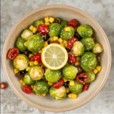 سالاد بروکسل سالاد کلم بروکسل